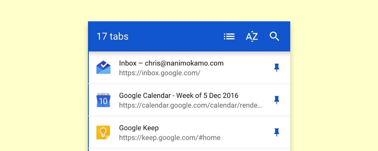 Keepin' Tabs – tabs manager Preview image 2