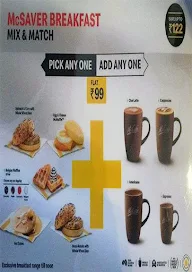 McDonald's menu 1