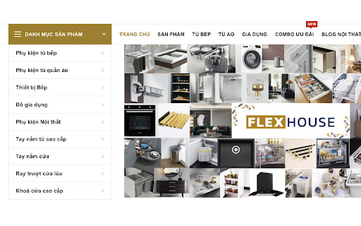 Phụ kiện tủ bếp - Flexhouse.vn