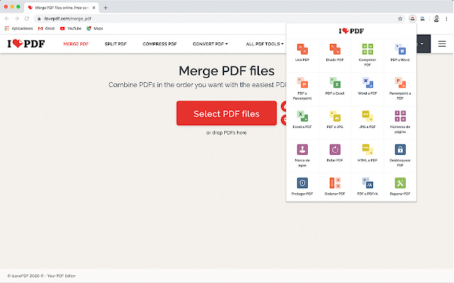 Ilovepdf merge