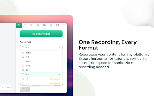 Cursora - Screen Recorder with Auto Zoom screenshot 5