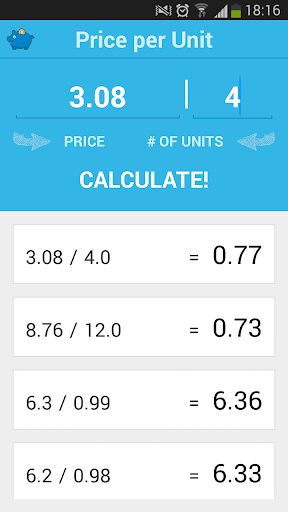 Price per Unit