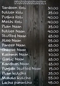 Bharat Bhojan Centre menu 1