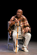 Percy Mtwa as Njandini in the restaging of 'Bopha!' at the State Theatre in Pretoria in June. 