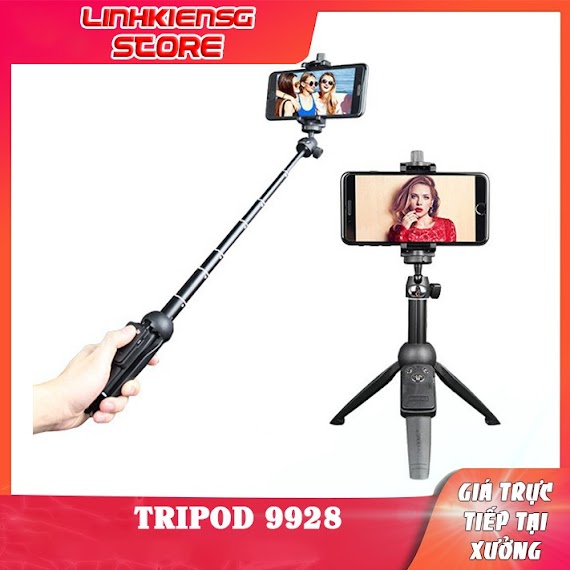 Gậy Chụp Hình Kiêm Tripod Đa Năng Yt 9928 Chính Hãng Yunteng