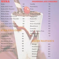 Cafe Creme menu 1