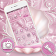 Pink Silk Glitter Pearl Theme icon