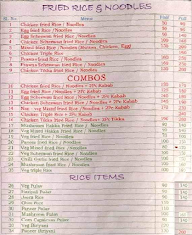 Hot & Spicy - The Multi Cuisine Restaurant menu 6