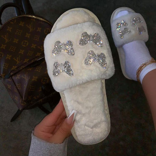 Title 6, Womens Flat-Bottomed Cotton Shoes Keep Warm. E...