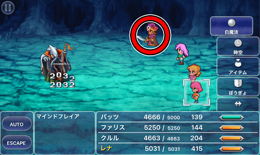 FF5_？？？？_マインドフレア_ネクロマンサーで倒す