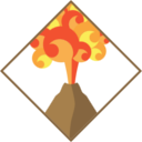 Medium volcano