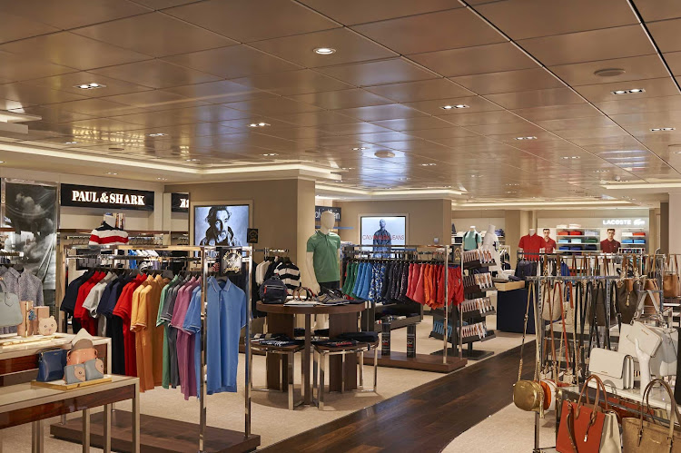 Avoid the crowds of malls and pick up what you need on your cruise on Norwegian Joy.