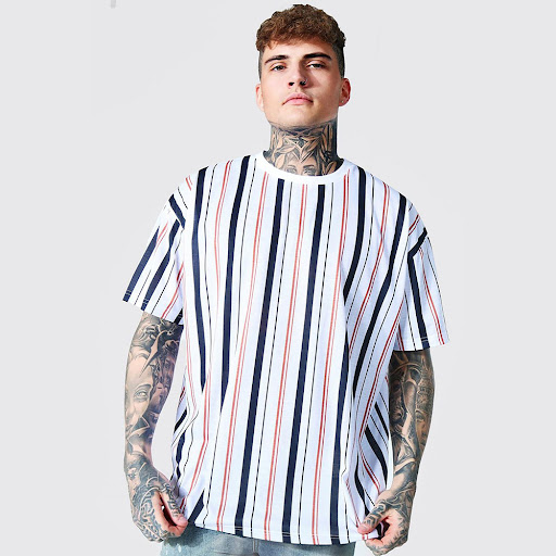Title 9, Short-sleeved 3D Printed T-shirt with simple st...