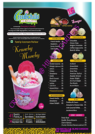 Creamchills @ Highland Gardens menu 8