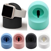 Đế Sạc Đồng Hồ Thông Minh Bằng Silicone Cho Apple Iwatch