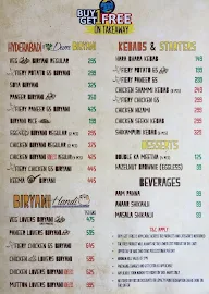 Biryani Blues menu 5