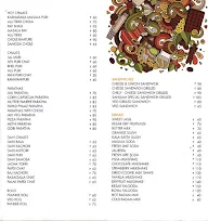 Sangam Sweets menu 1