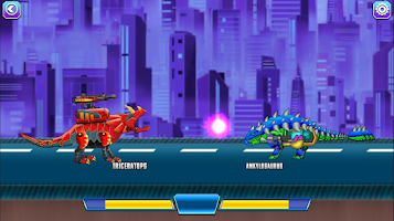 Download Robot Dino T-Rex Attack android on PC