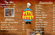 Petu Bites menu 2