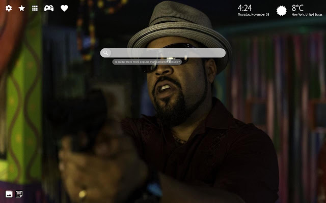 Ice Cube HD Wallpaper Chrome Theme