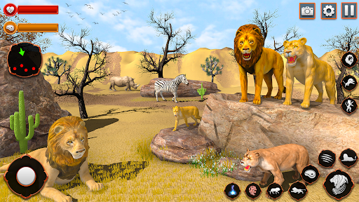 Screenshot Wild Lion Simulator Games