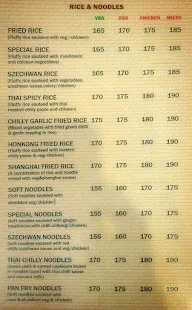 Chinnah's Restaurant menu 3