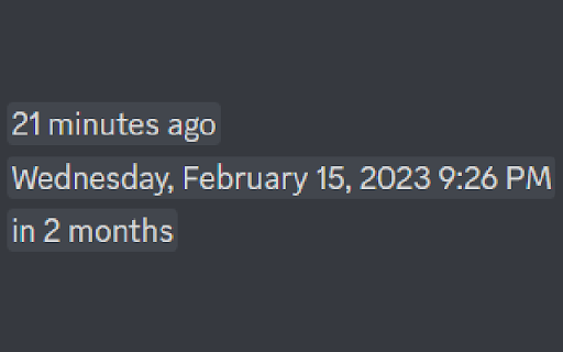 Discord Dynamic Times