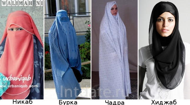 О женских мусульманских головных уборах. Как завязывать хиджаб и ...