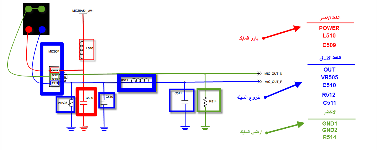 حل مشكلة المايك لجالكسي جراند i9082  مع المهندس ولاء الجنابي