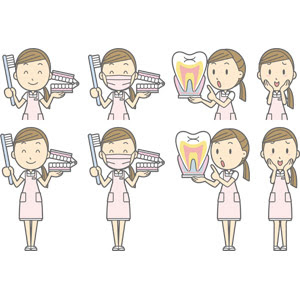 歯科衛生士 Gahag 著作権フリー写真 イラスト素材集