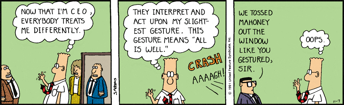 Дилберт 7 ноября 1991 г.