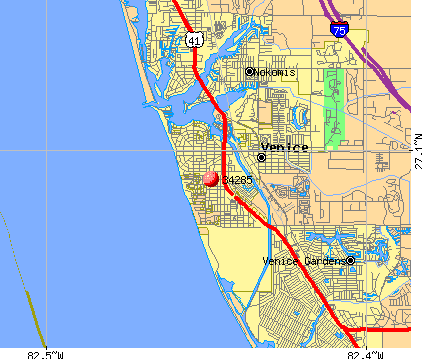 Venice Florida Zip Code Map 2018