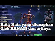 Popullar Kata kata yang diucapkan oleh HANABI dan Artinya, Newest!
