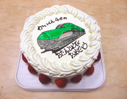 イラストデコレーションケーキ