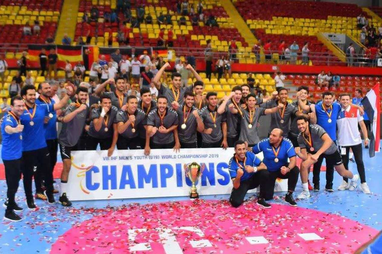منتخب مصر لكرة اليد يتوج بلقب بطولة العالم للناشئين تحت 19 ...