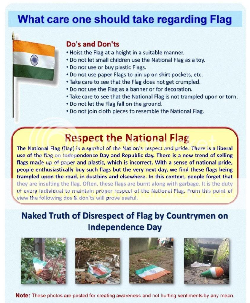 Respect the National Flag