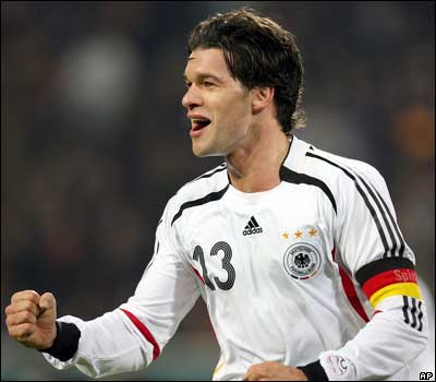 Michael Ballack from Germany
