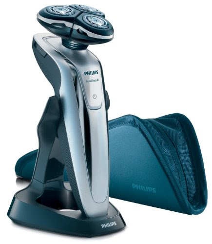 Best Review Philips RQ1260 SensoTouch GyroFlex 3D Rechargeable Rotary Shaver With Travel Pouch