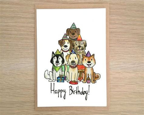 Webwhether the card is for your furry friend or for person who just loves their dog, we have the right card for you. happy birthday dogs card cartoon dogs happy birthday dog etsy