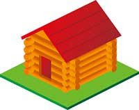 竪穴式住居 アイコン 遺跡 立体的 の画像素材 イラスト素材ならイメージナビ