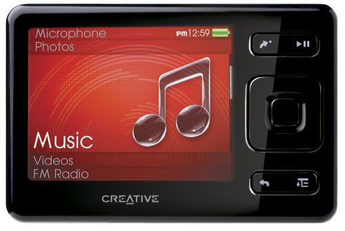 Creative Zen 8 GB Portable Media Player (Black)