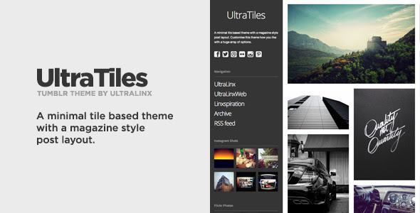 Images for UltraTiles - Customizable Magazine Style Theme
