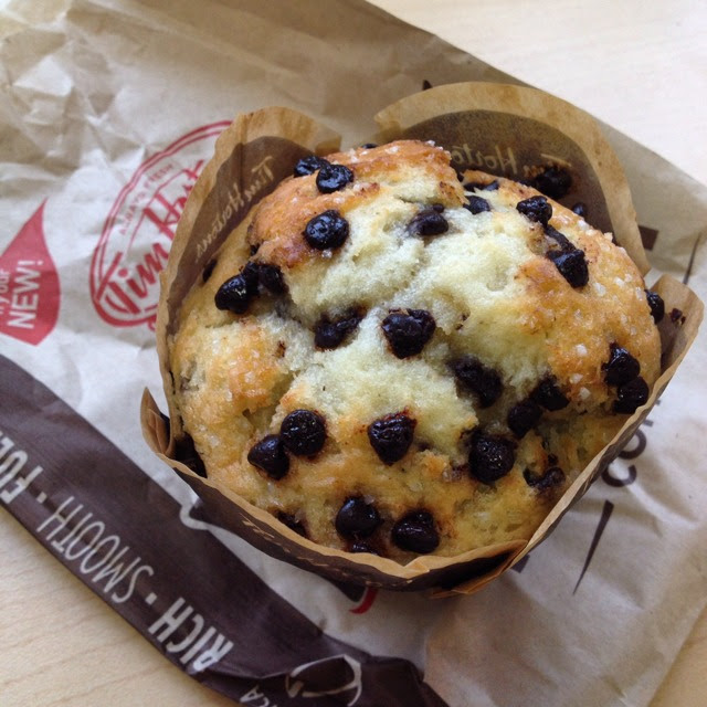 Chocolate Chip Muffins At Tim Hortons On Foodmento