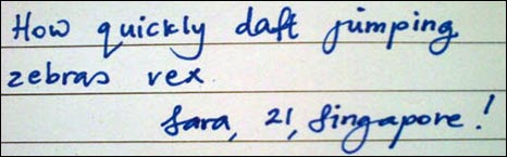 Handwriting