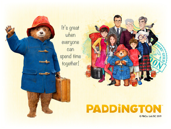 Paddington Bear パディントン ベア トップページ画像リニューアル