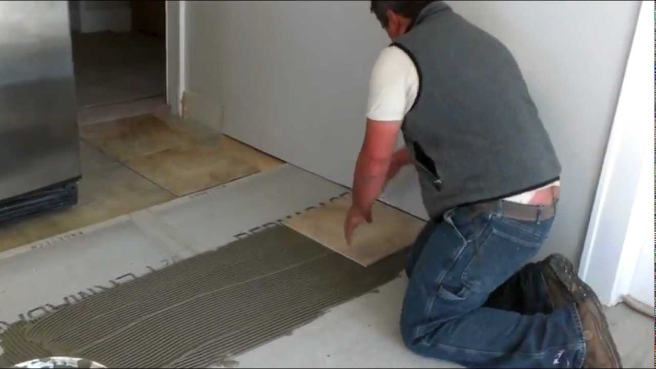 How to install ceramic tiles on a floor YouTube How to install ceramic tiles on a floor YouTube