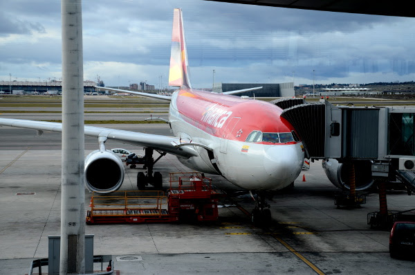 Fotos de Cartagena de Indias, avion de Avianca