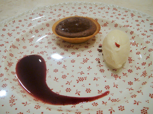 Warm Chocolate Tart