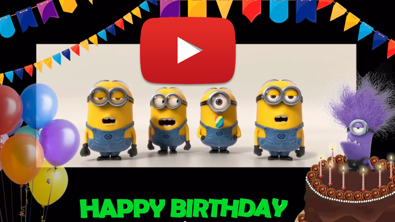Happy birthday song minions gonrat you friends with birthday. Link an ...