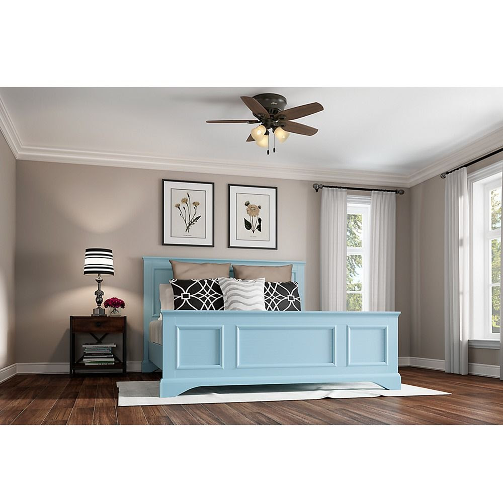 42-Inch Hunter Fan Builder Low Profile Ceiling Fan with ...